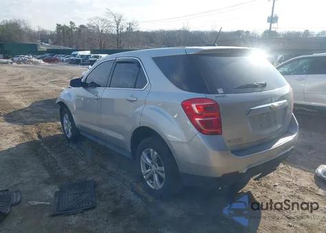 2017 Chevrolet Equinox Ls из США, поврежденный, VIN 2GNALBEK3H1529547